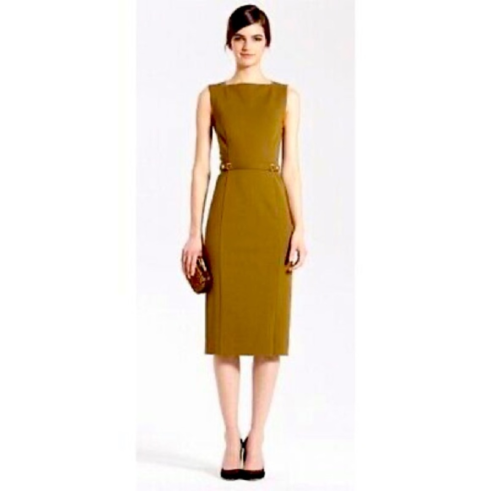 SOLD GORG DVF Olive Midi Dress - size 2